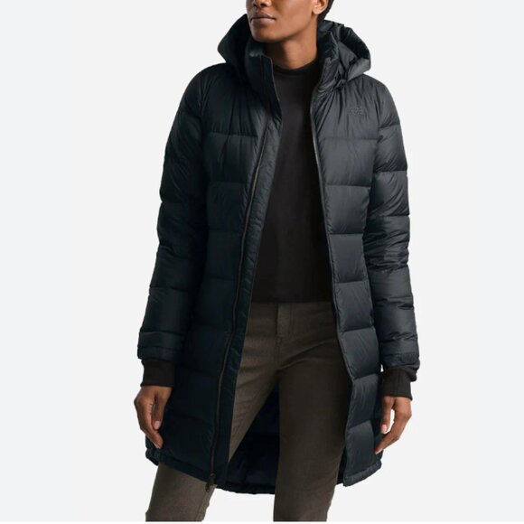 NEW The North Face Women's Long 550 Down Puffer Metro Parka III - Picture 2 of 10